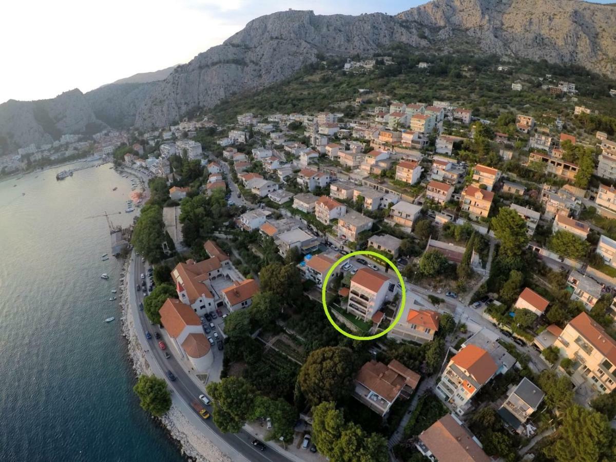 Apartments Mimac Omiš Exterior foto